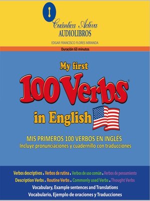 Mis primeros 100 verbos en inglés - Audiobook